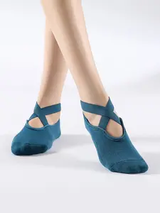 Women's Anti-Slip Yoga Socks Set, Sports Athletic Socks, Professional Five-Finger Dance Socks, Comfortable & Secure Grip Design, Ideal for Fitness & Gym Use