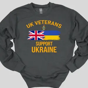 UK Veterans Support Ukraine Sweatshirt