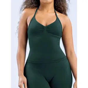 With Logo) DFYFN Pine Green Short-Sleeve Zipper Square-Neck Shorts and Pants Collection - Best-Selling Item Women's Bandeau Bikini Maxi Dress Set Zip Front Three-Piece Scrub Jacket Low-cut Fringe Party summer thermal Retro Low-Waist Fluffy Stitching