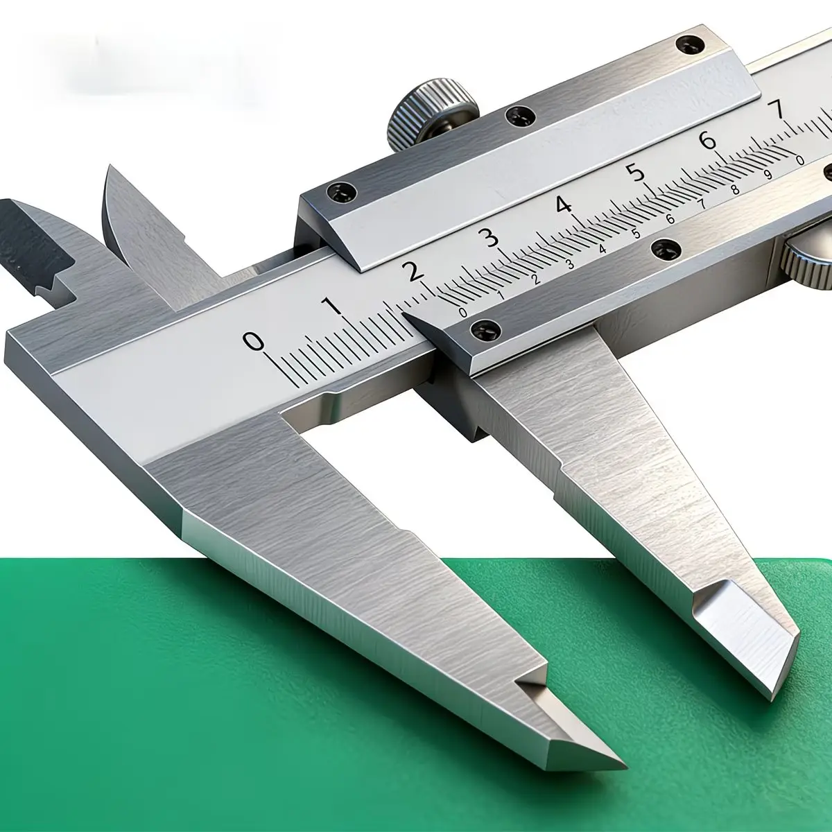 Metric and Imperial Dual Scale Carbon Steel Vernier Caliper, Hand Measuring Tool, 0-150mm/200mm/300mm, 0.001inch/0.02mm Resolution, 3 Sizes Available