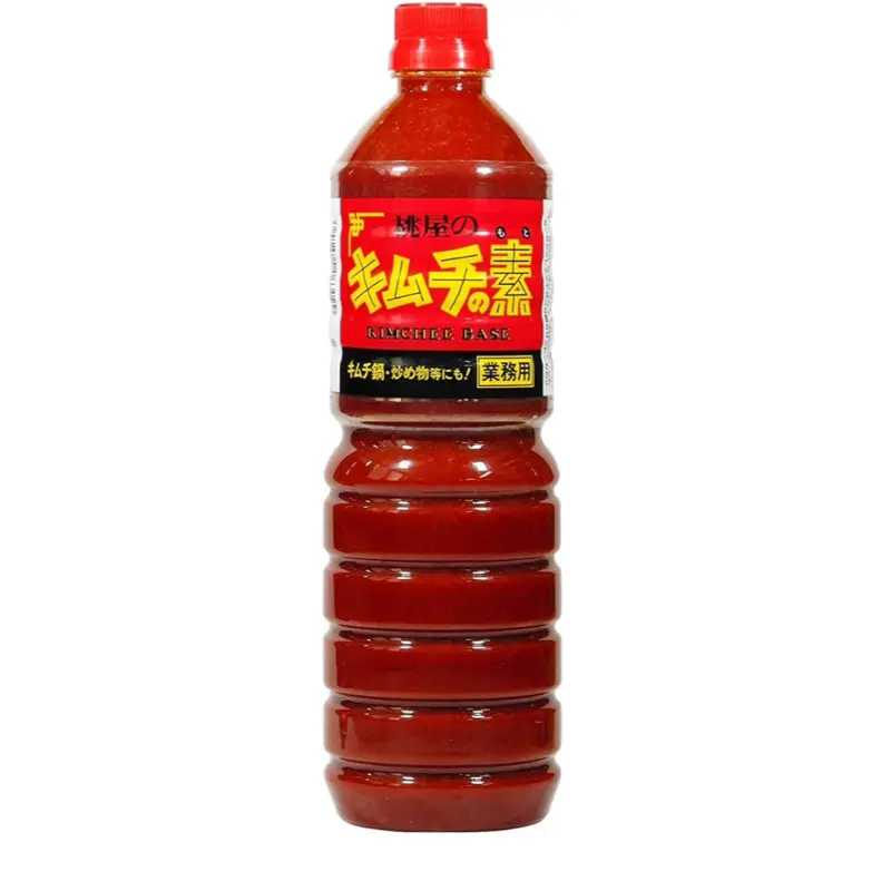 Momoya Kimchee Base 1.2L (42.32 Fl Oz) - Value Packs Available: 1pc / 3pcs / 15pcs Bulk Case - Flavor Dip