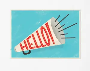 Hello Postcard Hello Postcard