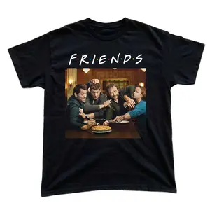 Supernatural Cast Pie Fight Shirt, Dean Sam and Castiel Funny Scene Tee Gift for Men, Gift for Women, Crew Neck T-shirt, Trending T-shirt