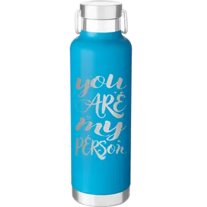 You are my Person 24 oz Water Bottle | Aqua