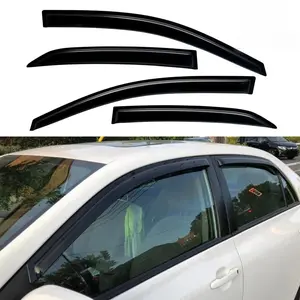 Window Visor for 2009-2013 Toyota Corolla WeatherShield/Rain Visor