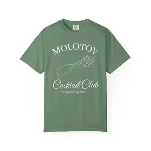 Cocktail Club T-shirt | Graphic Tee Molotov Illustration