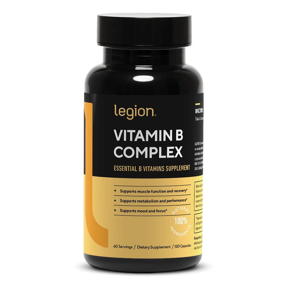 Legion Vitamin B Complex Essential Supplement - 60 Servings