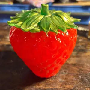2-Piece Strawberry Trinket Holder