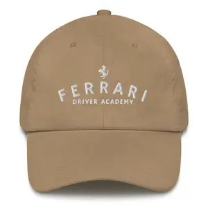 Embroidered Ferrari Driver Academy Dad hat Trucker Hat Adjustable Baseball Cap, Ferrari F1 Gift Hat, Race Car Hat, Motorsport Merch Hat, Idea Gift for Dad Husband Boyfriend Brother