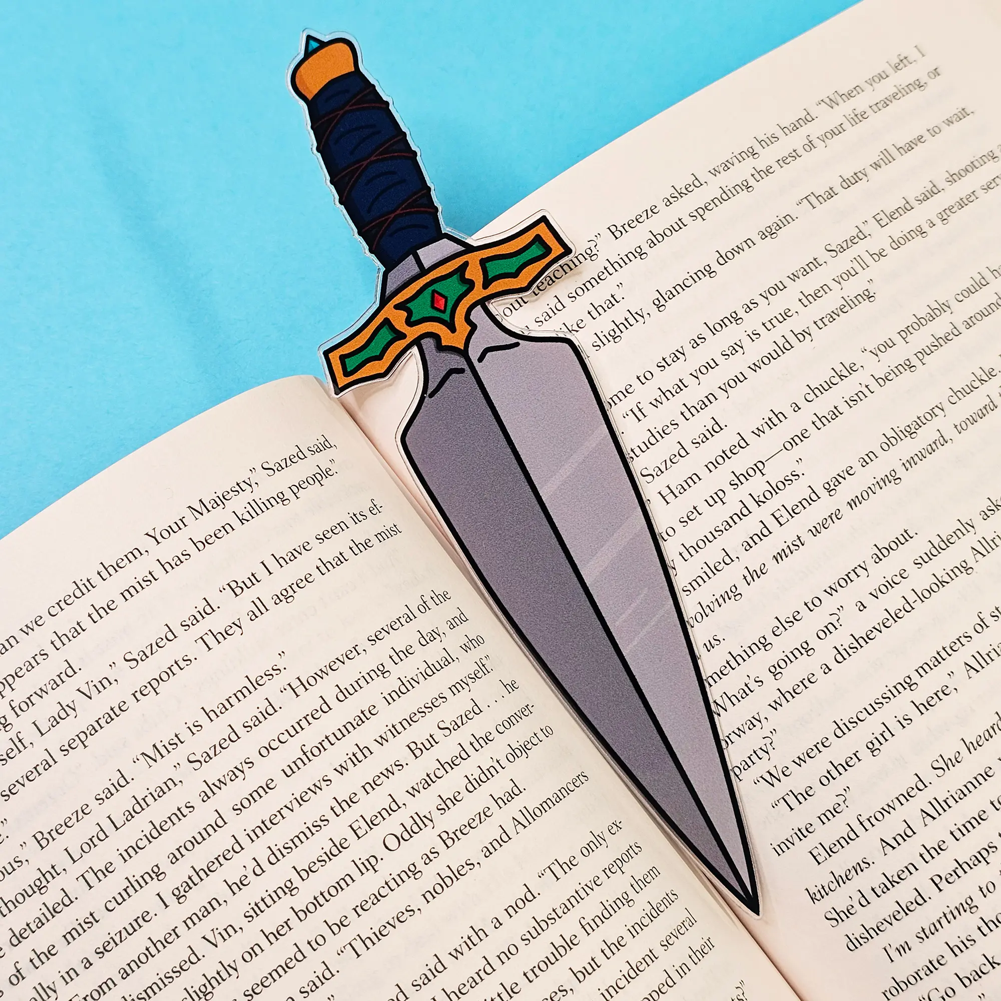 Fantasy Dagger Shapemark - UV Printed Acrylic Fantasy Dagger Shapemark - UV Printed Acrylic