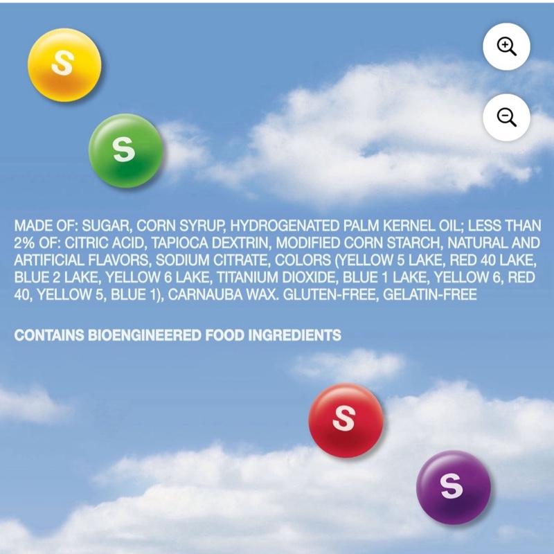 Skittles Original Chewy Candy Bulk Jar 54 Oz Assorted Fruit Flavored Candies in a Large Container