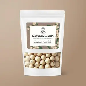 All-In Organic Sprouted Macadamia Nuts - Rich Flavor and Crunch - Healthy Snack with Fiber and Antioxidants Protein Natural