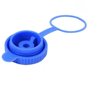 5-Pack Upgrade Replacement Caps, Anti-Spill Leak-Proof Silicone Lids for 3 Gallon & 5 Gallon Water Bottles, 55mm Universal Bottle Covers