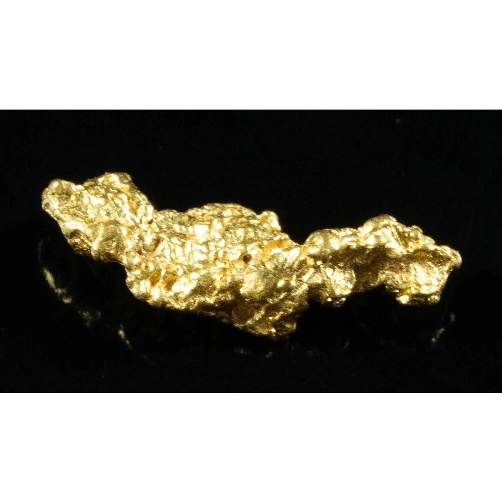 #747 Natural Gold Nugget Australian .41 Grams Genuine