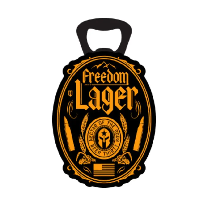 Howitzer Alloy Metal Manual Bottle Opener, Kitchen Utensil for Freedom Lager Enjoyment, Manual Opener
