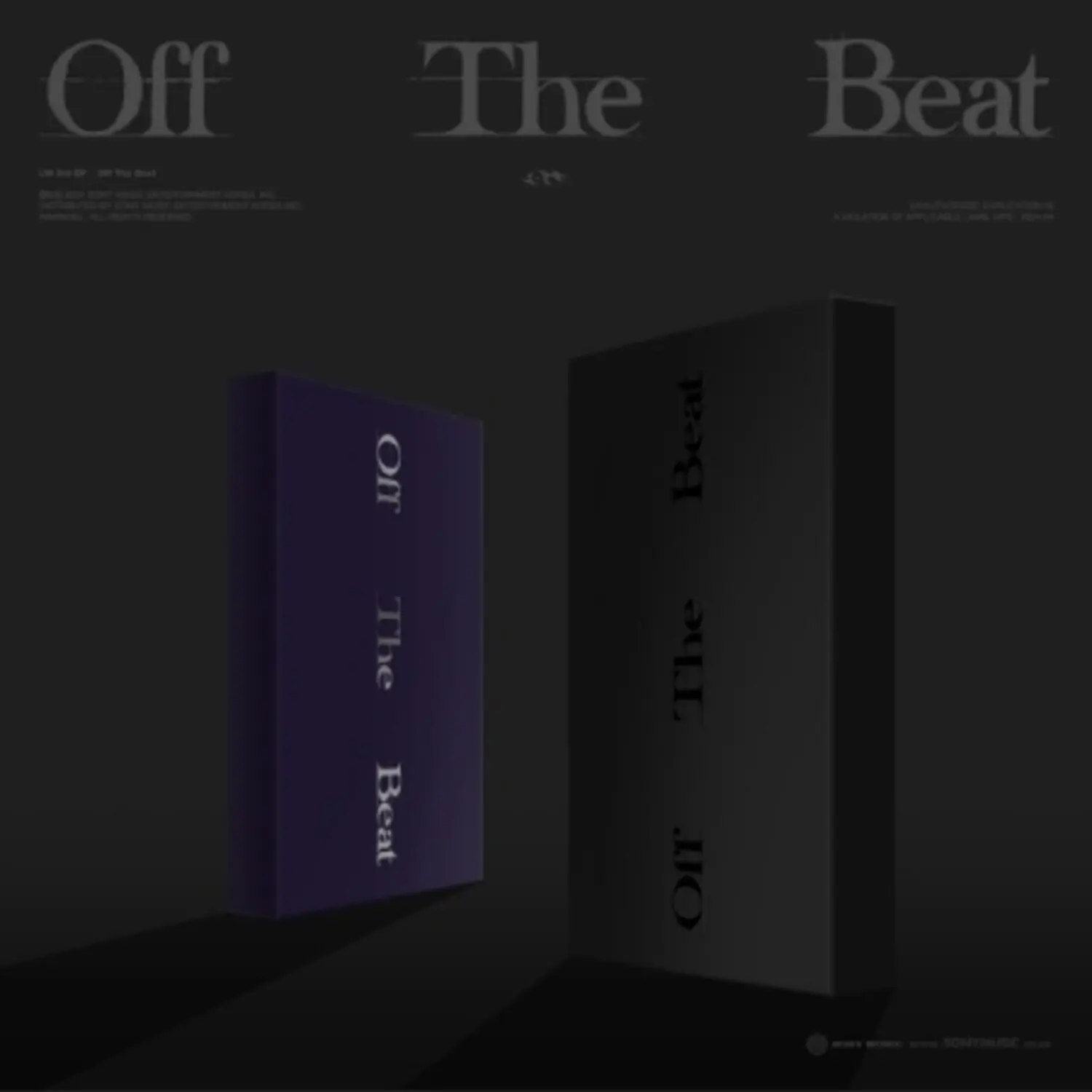 I.M Off The Beat Album - Includes 86-Pg Photobook, Postcard, Sticker, Photocard, Selfie Photocard, Polaroid, Envelope + Poster