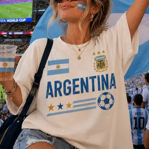 Argentina Brazil Portugal USA Ecuador Soccer Shirt, Soccer Fan Tee, Flag Graphic Shirt, International Football Supporter Gift