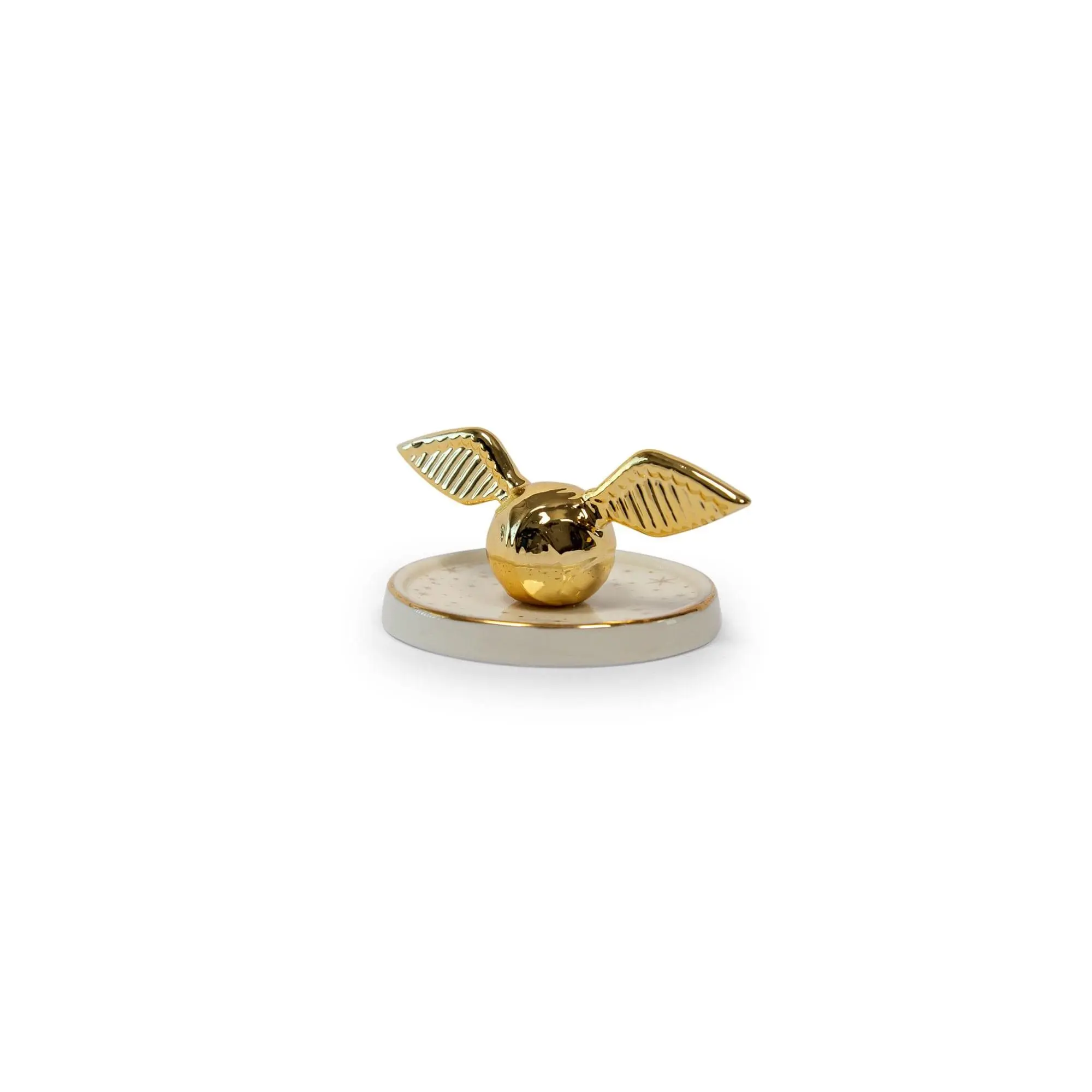 Harry Potter Golden Snitch Ceramic Trinket Tray | 4 Inches