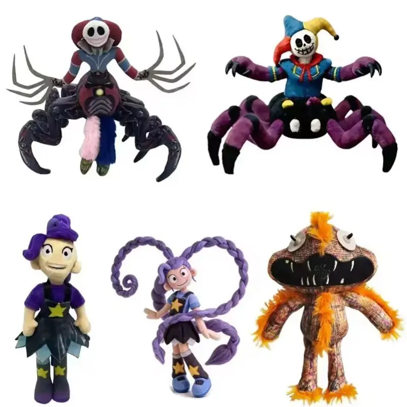 Poppy Playtime Chapter 5 Complete Plush Set, 6Pcs Monster