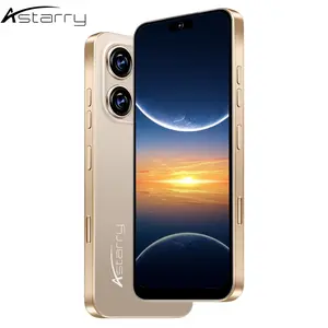 Astarry-16 Pro Max Hot Sale Android Smartphone 6GB+128GB ROM MTK6762 Octa Core Processor Android 12.0 Version 6.93 Inch Large Screen 4950mAh Long Lasting Fast Charging Battery Fingerprint Face Unlock Dual Card Dual Standby Smartphone