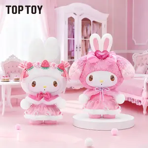 TOPTOY Mel Strawberry Cookie Rainbow Frosting Series Plush Doll, 400% Large Size Figure, Super Cute Kawaii Stuffed Toy, Soft and Adorable Design, Ideal Sweet Gift for Girls, Perfect for Collection and Home Decoration