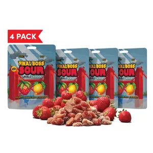 Final Boss Sour - Level 1 Strawberry Lemonade (1 or 4 Pack)