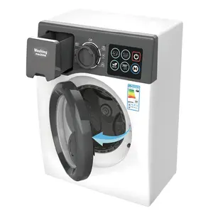 Realistic Kitchen Appliance Playset, Mixer, Washing Machine, Microwave, Simulate Daily Cooking, Develop Baby's Practical Skills, Kitchen Pretend Play Set