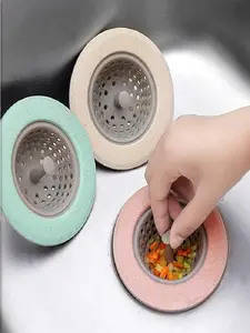 Silicone Kitchen Sink Drain Strainer - Durable Non-Slip & Wear-Resistant with Elastic Material, Approx. 11cm