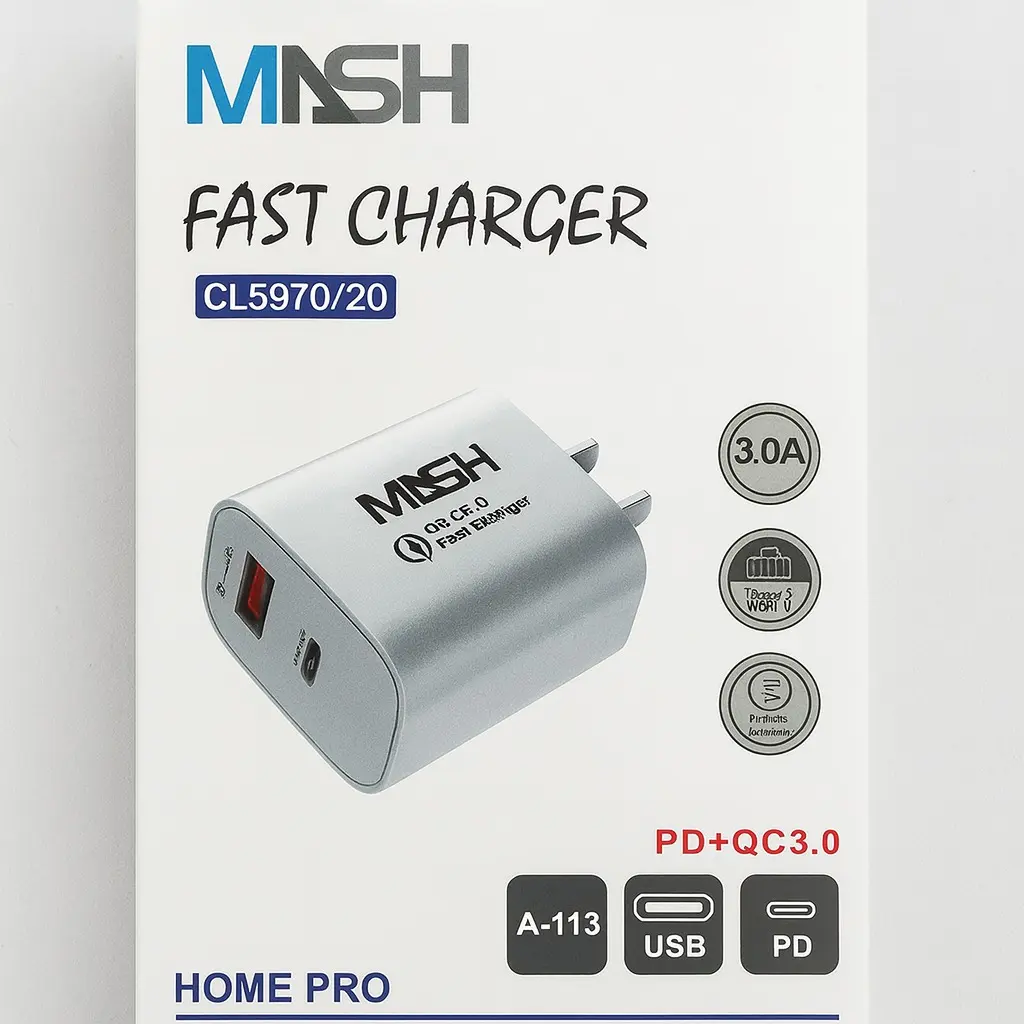 Mash Fast Charger dual
