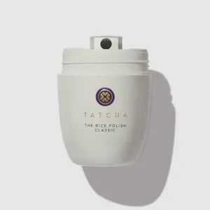 Tatcha The Rice Polish: Classic, Foaming Enzyme Exfoliant Powder, Daily Non-Abrasive Exfoliator, Smoothing, 60g (2.1 oz)