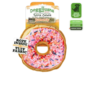 Tuffer Chewer Refillable Donut Toy