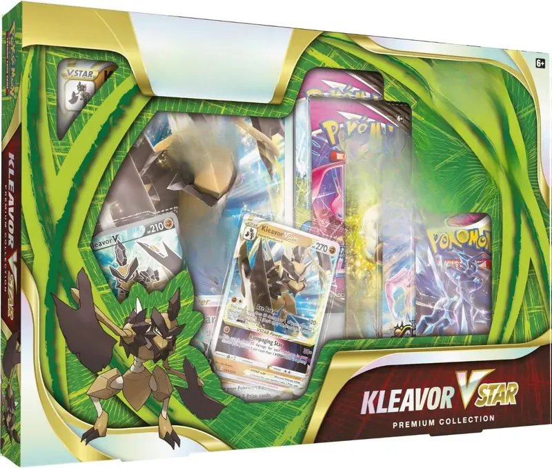 Pokemon TCG: Kleavor VSTAR Special Collection - TikTok Shop Pokemon TCG: Kleavor VSTAR Special Collection - TikTok Shop