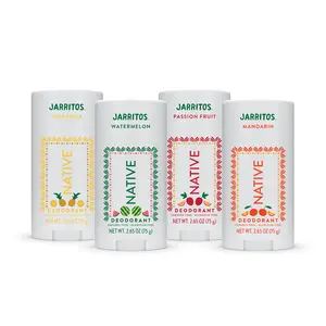 NATIVE Deodorant Stick Discovery 4-Pack - Aluminum-Free, 72-Hour Odor Protection, Natural Ingredients, Paraben-Free, Phthalate-Free, Sulfate-Free