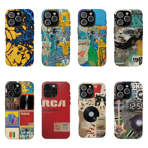 Shockproof The Strokes The New Abnormal Album Cellphone Cover - Tough Protection Casing for iPhone 17/16/15/14/13/12/11 (16 Pro, Plus, Max, Mini) - Snug Fit Handheld Accessory, Gift for Music Fans
