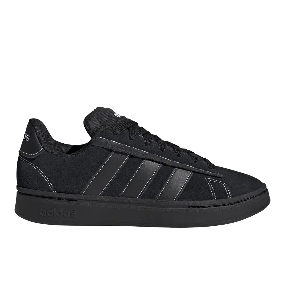 adidas Mens Grand Court Alpha 00S Lace Up Sneakers Shoes Casual - Black