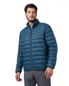 32 Degrees Men's Ultra-Light Down Packable Jacket | Layering | Zippered Pockets | Water Repellent, Stargazer, Medium