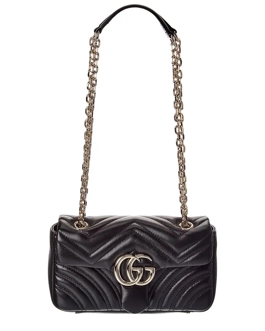 Gucci GG Marmont Small Leather Shoulder Bag