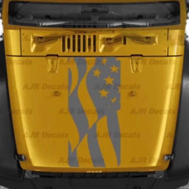 Hood Decals - Universal Car Hood Decorative Stickers for Vehicle Exterior Customization