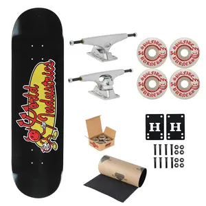 World Industries Skateboard Devilman Classic 8.25" Krux, Spitfire, Indy Upgrade