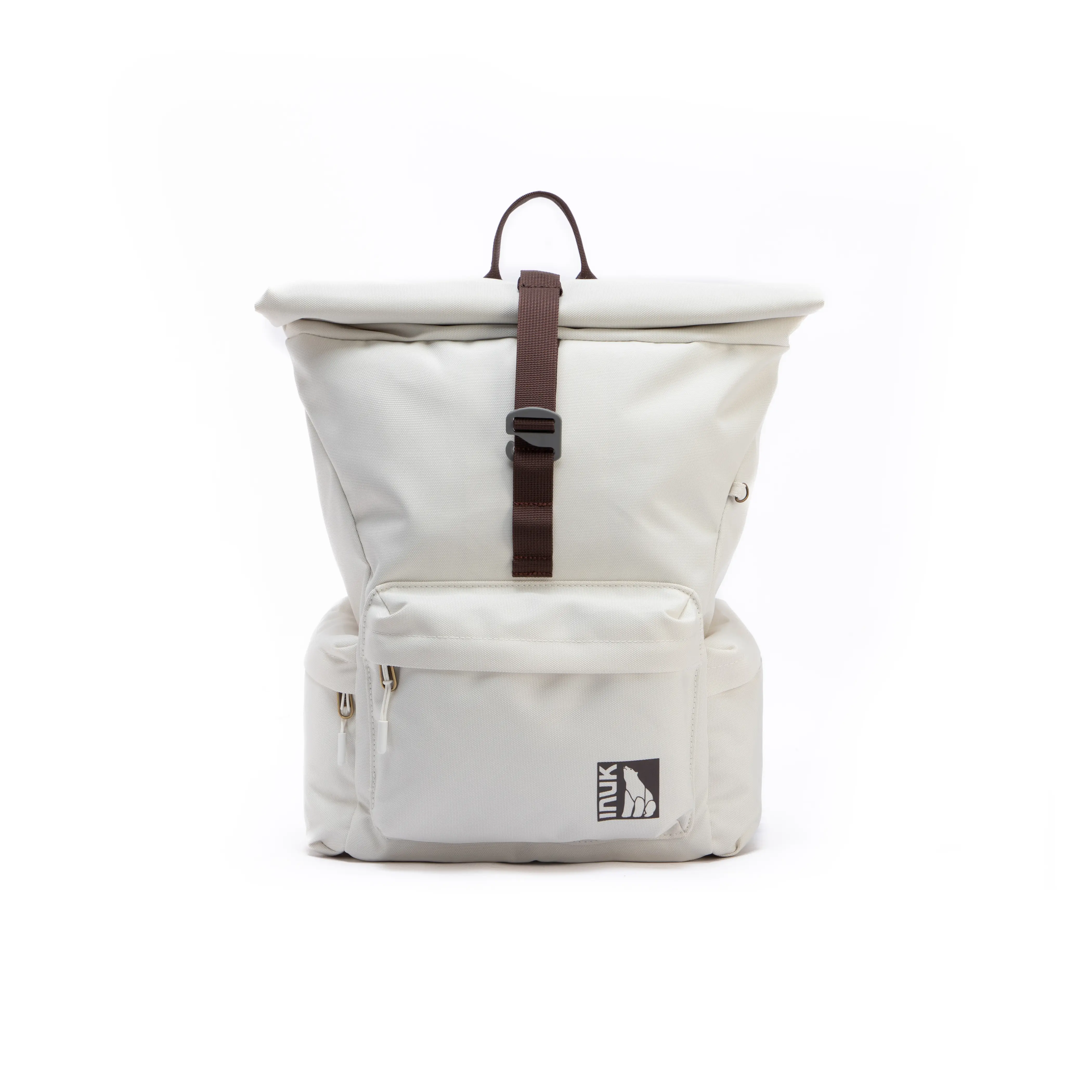 INUK JANET 22L Roll-Top Backpack, Recycled Water-Resistant Laptop Daypack for School, Commute and Weekend Travel sohochic