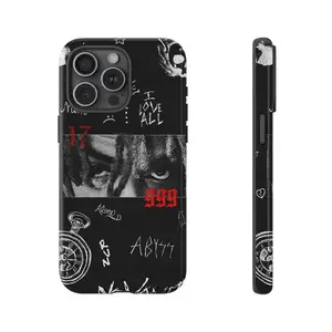 Rapper XXTentacion x 999 JuW Tough Phone Cover For IPhone 11 12 13 14 15 16 17 Plus/Pro/Pro Max, Music Phone Case, Gift Idea
