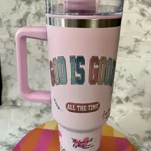 God is good 40oz tumbler
