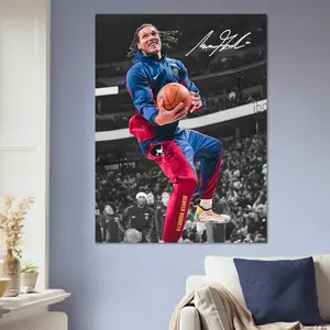 Aaron Gordon Denver Nuggets Poster  Basketball Wall Art