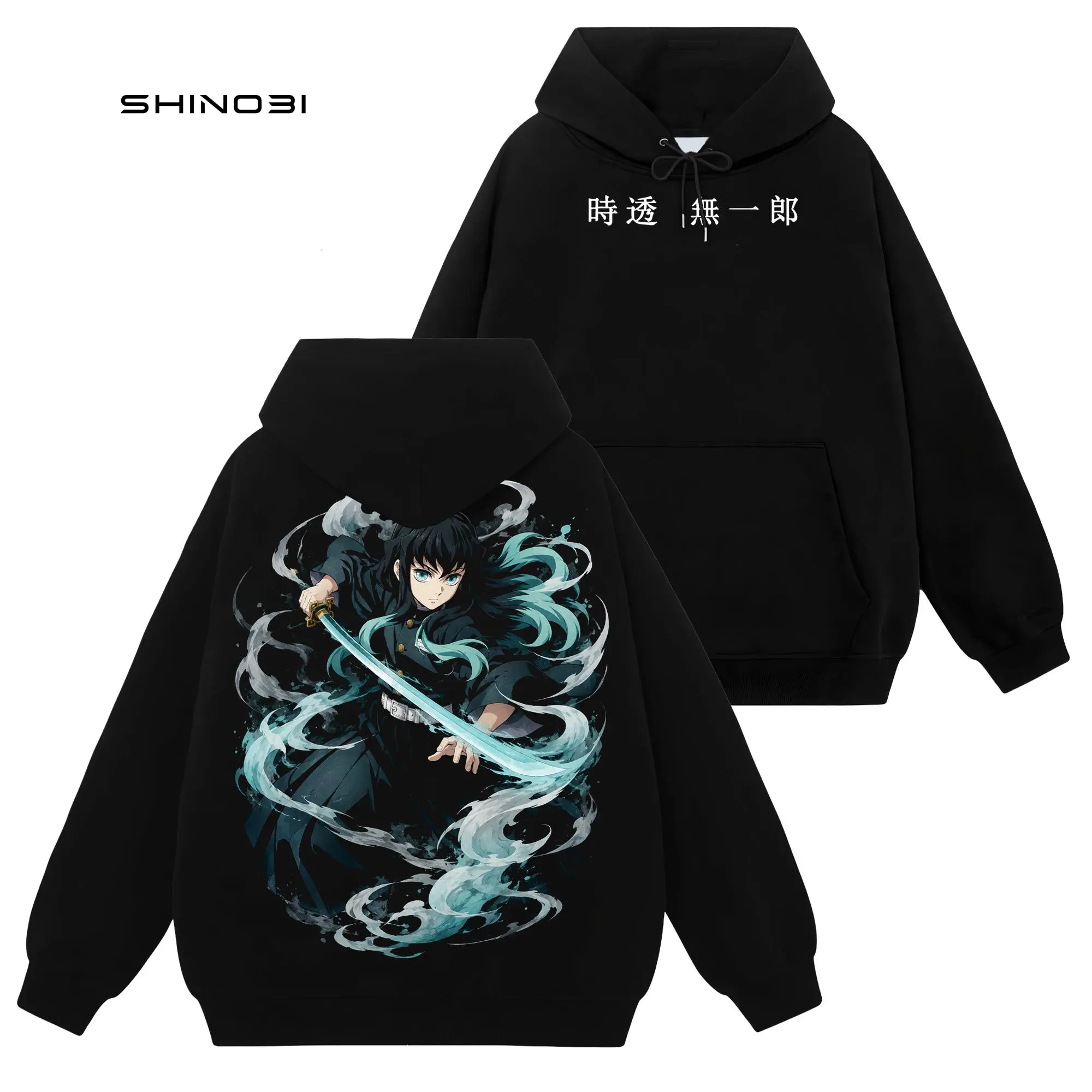 [Shinobi Shop] Tokito Muichiro - Demon Slayer Kimetsu No Yaiba #312 Hoodie T-Shirt Sweatshirt, Retro Vintage Unisex Graphic 90s Cotton, Gift For Wibu, Anime Manga Y2K Streetwear Apparel Everyday Fabric Fit