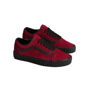 VANS Old Skool Creeper Grunge Bordeaux Men's Casual Footwear - Sneaker, Trainer Shoe, Closed