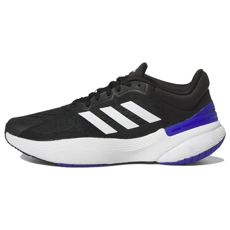 Adidas Response Super 3.0 Core Black Cloud White Pulse Mint Cushioned Breathable Low Top Running Shoes Men's HP5933