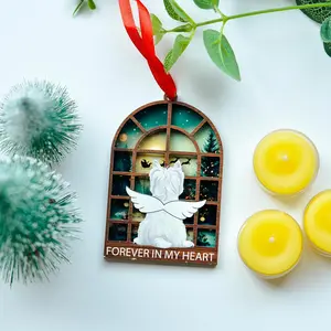 West Highland White Terrier Christmas Ornament, for West Highland Terrier Owner, Dog Mom Dad, Westie Memorial Ornament Gift for Loss of Dog