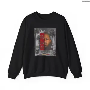 #Kendrick Vintage Sweater, Trendy Hip-Hop, Bold Rap Music Graphic Sweatshirt Future is Bright