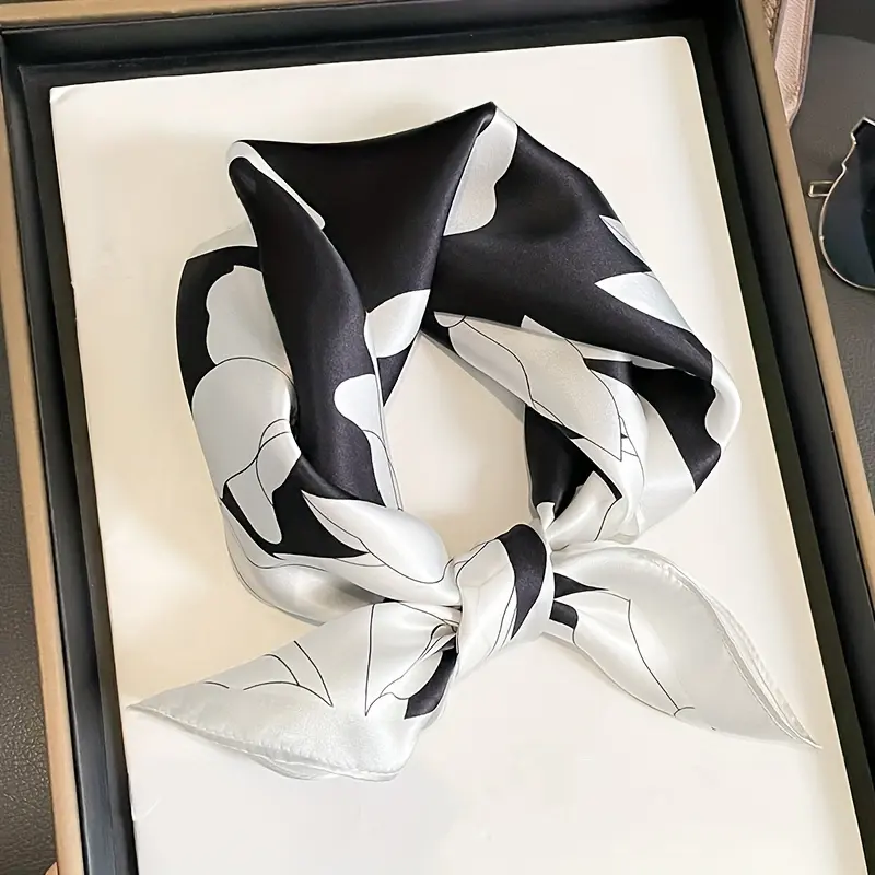 Women's silk scarf, headscarf, handkerchief, genuine silk scarf, silk scarf, elegant decoration