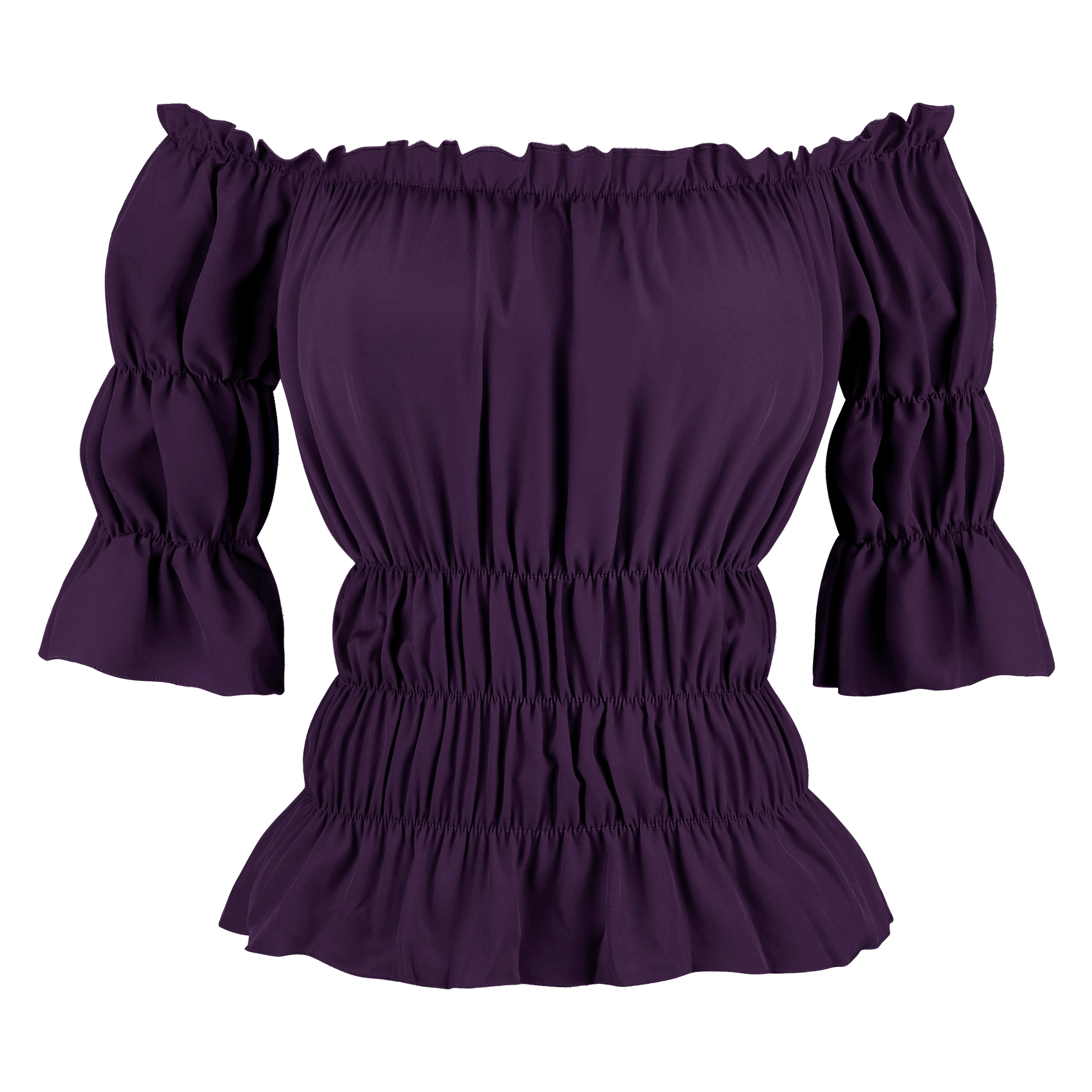 Victorian Style Halter Top Women's Renaissance Top Victorian Steampunk Pirate Shirt Short Sleeved Halter Top Halloween Gothic Party Outfit Casual Summer Chic Cute Blouses Basic Minimalist Womenswear Clothes 6505-D1